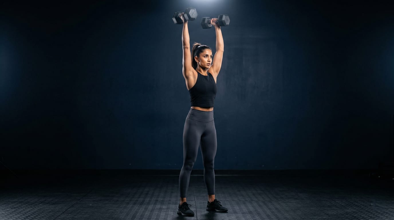 Young woman performing barbell back squat in a vibrant modern gym — Young and Fit 18-25 program
